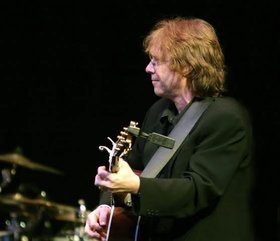 making music on stage
